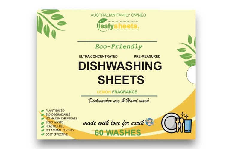 eco friendly dishwashing sheets